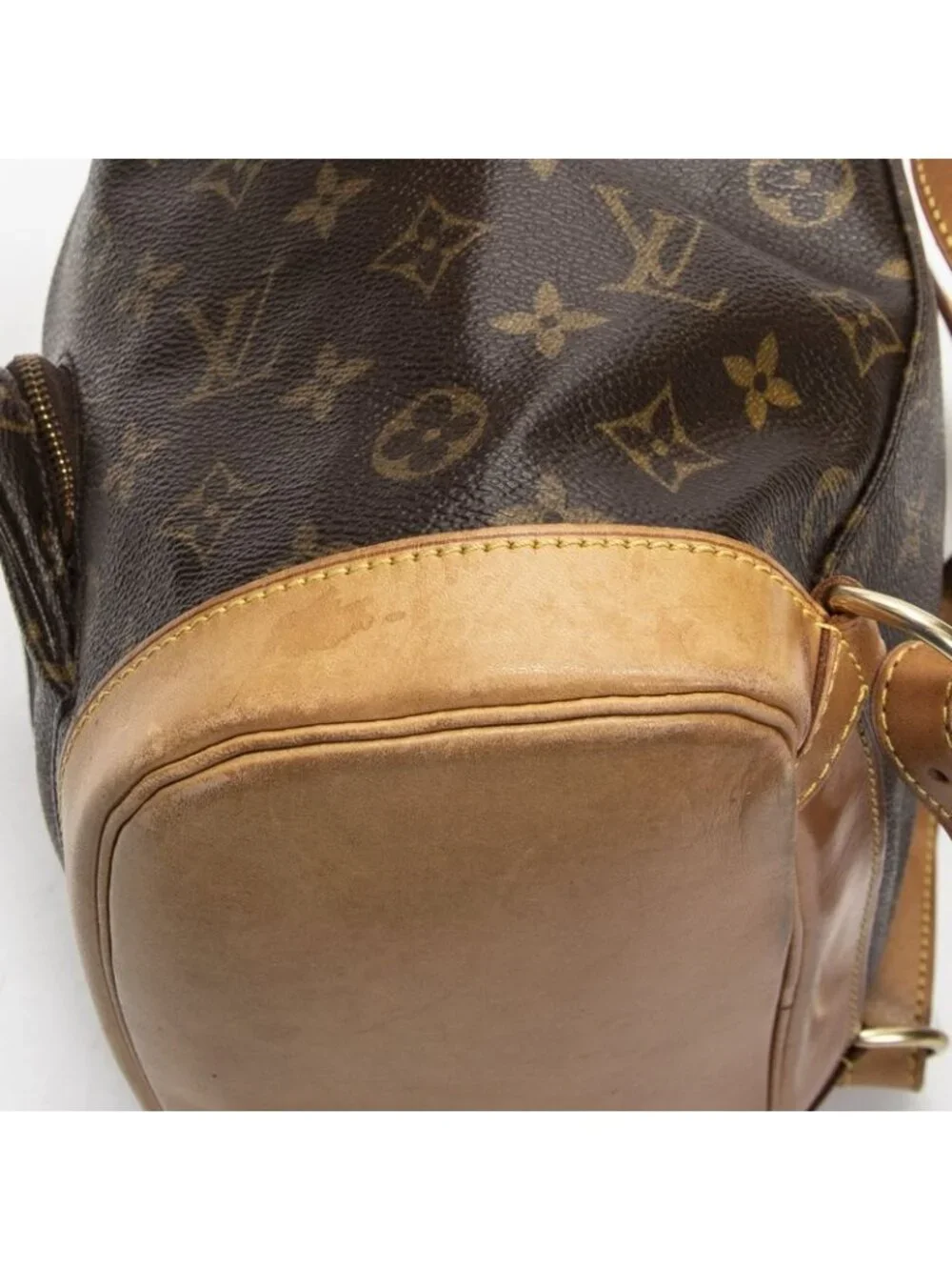 Louis Vuitton Montsouris Brown Monogram Canvas Shoulder Bag - Picture 8 of 10